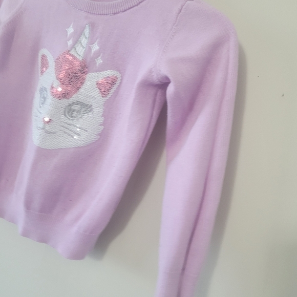 #HOST PICK # Children’s Place sweater for  girls lilac size 3T - Picture 6 of 8